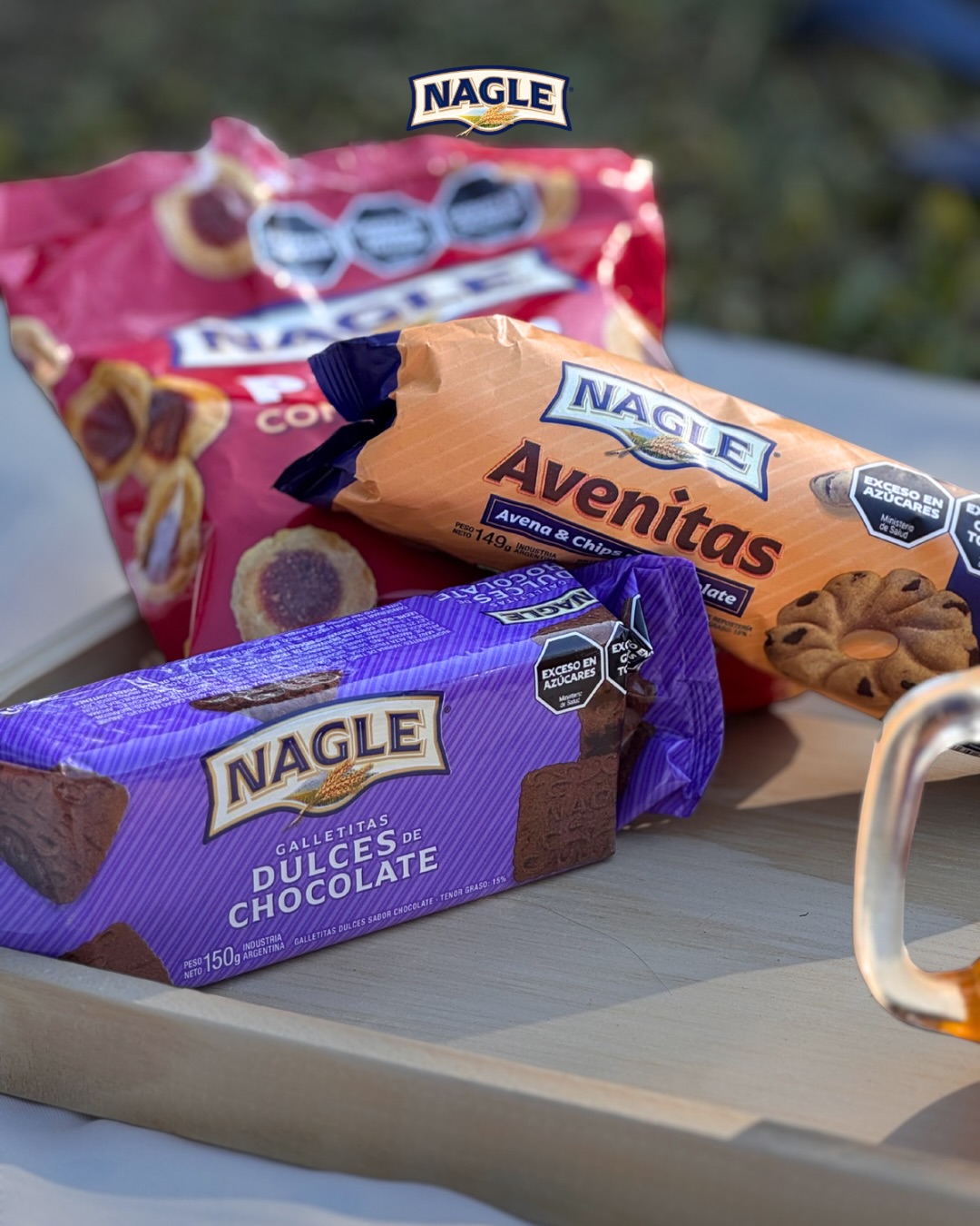 Galletitas Nagle con chocolate, Avenitas y Pepas